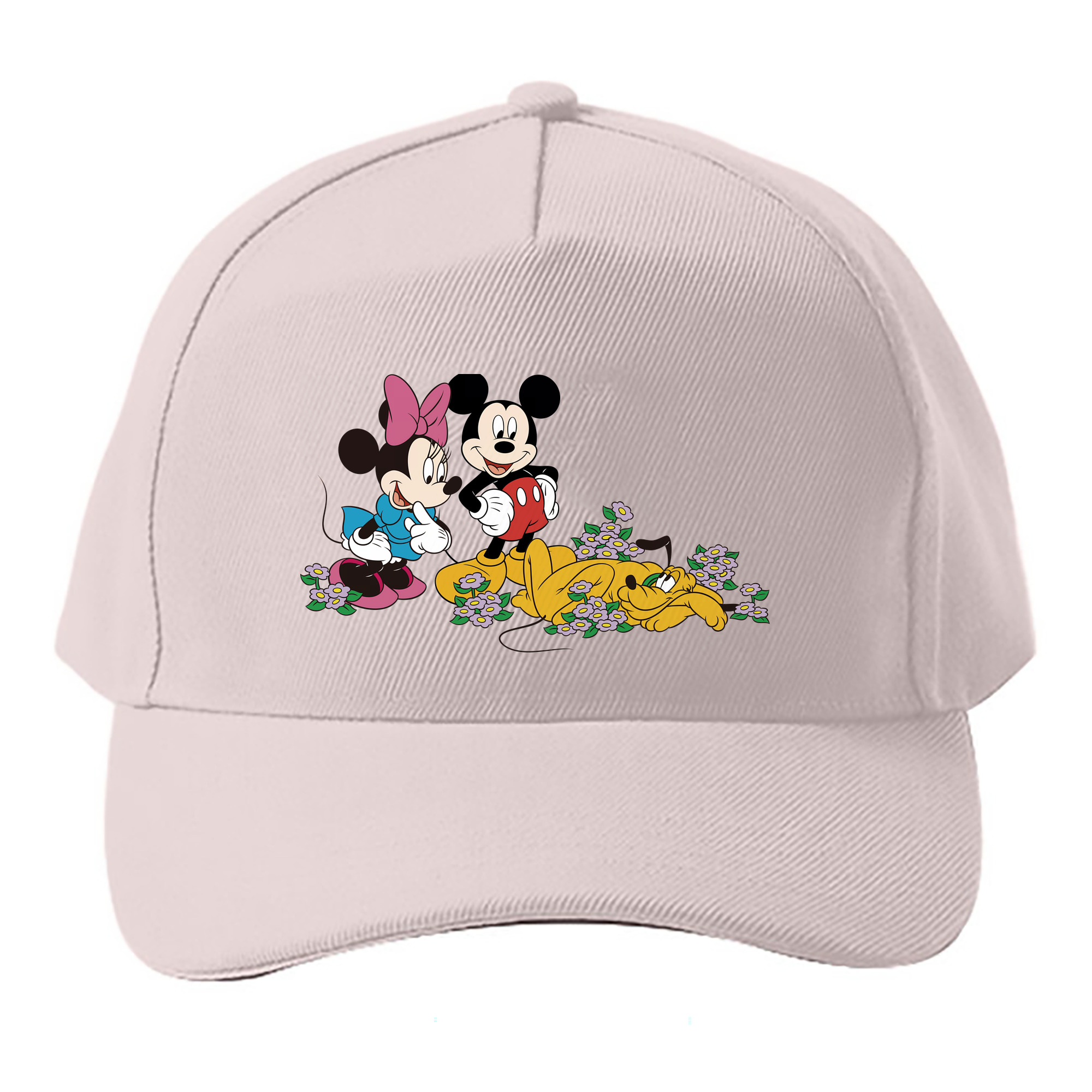 （画像用） ミッキーマウス Mickey Mouse ベースボールキャップ 綿100％ 男女兼用 帽子 スポーツ